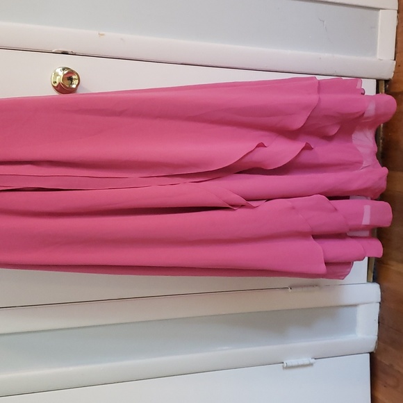 Pink sequined gown / cut it short & cute. - Picture 7 of 8